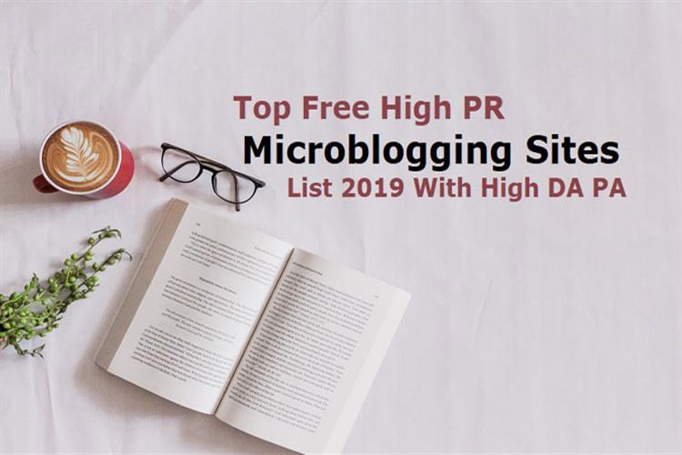 High DA Microblog Submission Sites List (2023)
